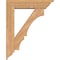 Ekena Millwork Balboa Traditional Smooth Bracket w/ Offset Brace, Western Red Cedar, 7 1/2"W x 32"D x 40"H BKT0806X32X40BOA01SWR - alternate 2